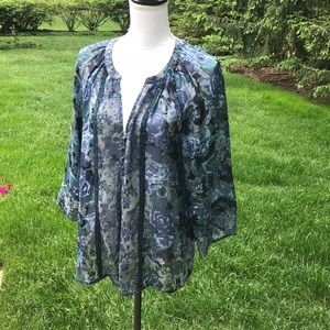 Joie floral sheer top